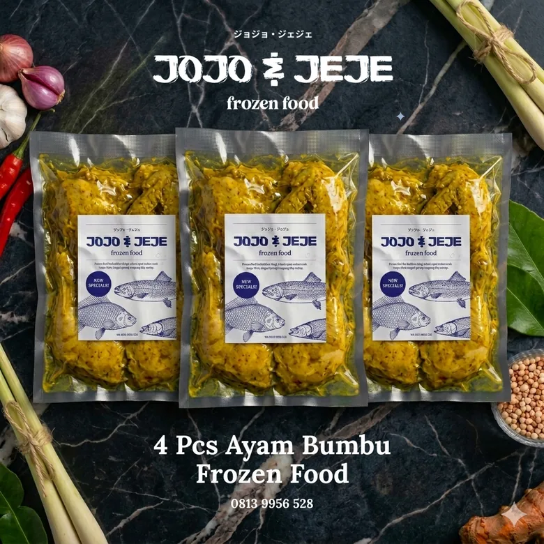 Ayam Bumbu JOJO & JEJE lauk frozen premium