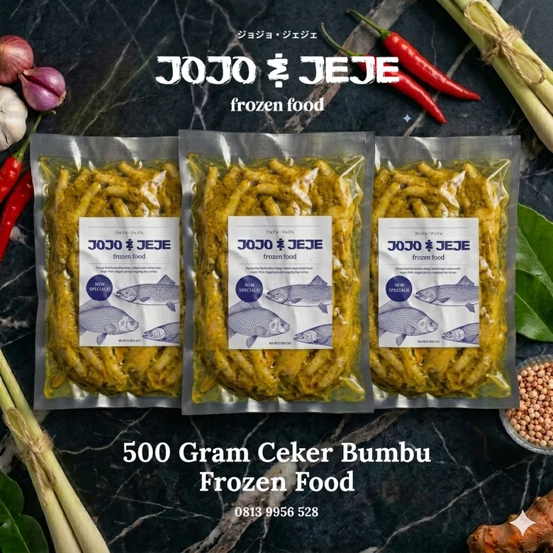 Ceker Bumbu JOJO & JEJE makanan frozen Jabodetabek