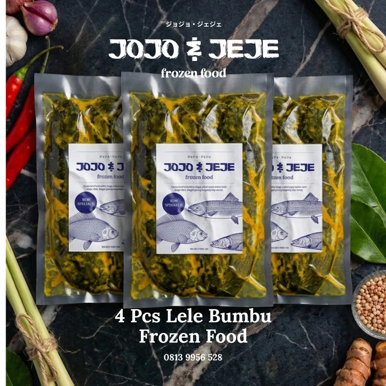 Lele Bumbu JOJO & JEJE frozen food siap goreng